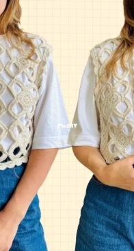 Cucurucu crochet - Ellen vest