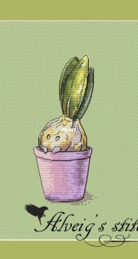 Alveigs Stitch - An onion in a pot by Ekaterina Ramaykina - Free