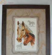 Dimensions 6889 - Equestrian Duo (Wonderful Horses)