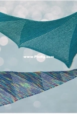 Sun Glitter Shawl by Jem Arrowsmith
