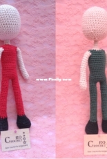 Crochet Ro Amigurumis- Roxana Jaime– Base doll pattern number 3 - Spanish - Free