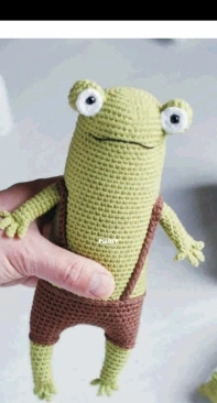 Firefly Crochets - Olga Mareeva - Fred the Frog and Crocodile