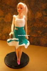 Maguinda Bolsón - Gabriela dress and bag set for dolls