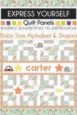 RBD-Riley Blake Designs-Baby Size Alphabets and Shapes-Free Project