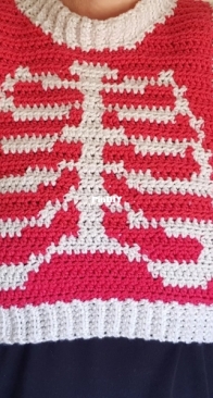 skeleton vest