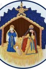 Andersons Creations - LoisLeigh Anderson - Christmas Nativity Wall Hanging