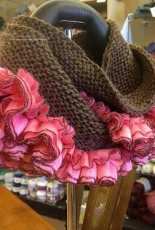Cha Cha Ruffles Scarf  by Diane L. Augustin -Free
