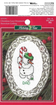 Leisure Arts - 351281 - Snowman Golfing