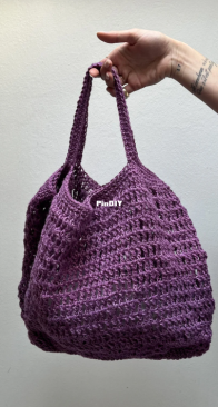 Crochet Knitting Ideas - Mariolina Gasparini -  XXL Tote Bag - AIPattern