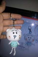 my teddy keychain