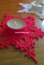 Snowflake Tealight Holders