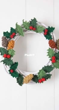 Anchor - Teresa Augusto - 0022366-00001-34 - Xmas Wreath - Free
