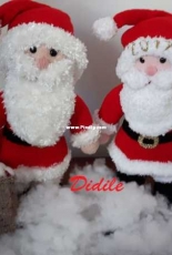 A Santa Claus team