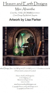 HAED - HAELIPORMINI 20190221 - Mini Absinthe by Lisa Parker
