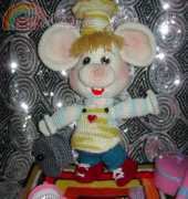 Yolita Amigurumis - Topo Gigio Cocinero - Spanish