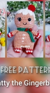 Desi Amigurumi - Desiana Tejo Kesuma - Patty the Gingerbread - Free