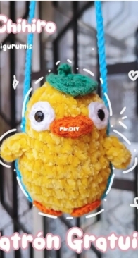 Rukigurumis - Camila Cabalin - Duck Spirit - Pato Chihiro - Spanish - Free