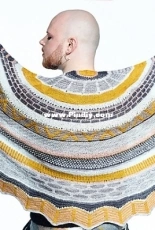 Fantastitch Shawl by Stephen West