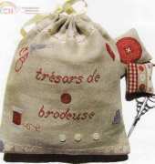 Emma R. - Pochette a Ouvrage Couture