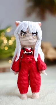 Amigurumisdavit - Vitória Ferreira - Inuyasha - Spanish