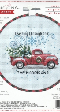 Dimensions - 72-09005 -  Holiday Family Truck