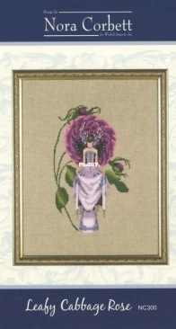 Nora Corbett NC 300 Leafy Cabbage Rose