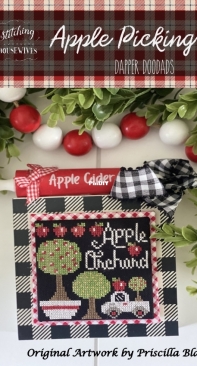 Stitching With the Housewives - Dapper Doodads - Apple Picking