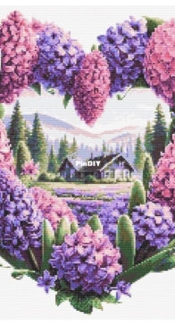 Hydrangea landscape 1 by Silvia Romero Vieira Free