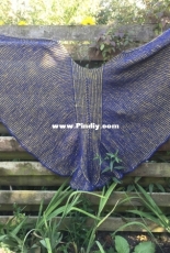 Brioche Faroese Style Shawl by Nicole Nossem-Free