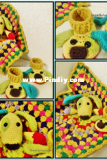 doudou dog and shoes