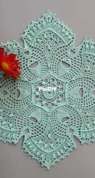 Papushoi Patterns - Polina Papushoi - Doily #12 Atlantis - English
