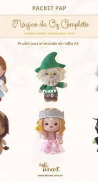 Timart - Wizard of Oz Complete - Magico de Oz Completo - Fatima Barbosa - Portuguese
