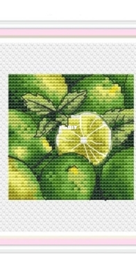 Sharova Stitch - Lime and Mint by Tatiana Sharova