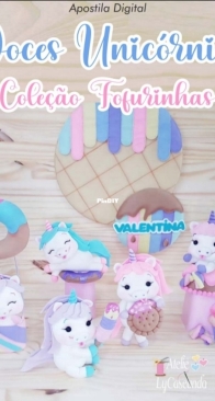 Atelie Ly Caseando - Lindsay Christine - Sweet Unicorns - Doces Unicornios - Portuguese