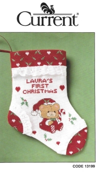 Current Inc. 13199 - Baby's First Christmas Stocking