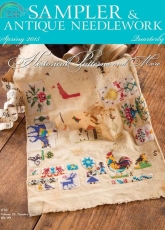 Sampler and Antique Needlework Quarterly SANQ - Vol.78 - Spring 2015