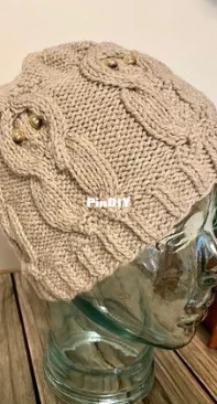 Barred Owl Beanie by Cheryl Beckerich Free