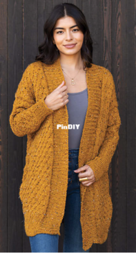 Pass the Honey Cardigan by Top of the World Knits - Free
