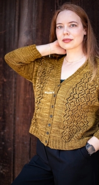 Bertana Cardigan by Irina Anikeeva