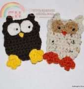 Calleighs Clips and Crochet Creations - Elisabeth Spivey - Owl Applique