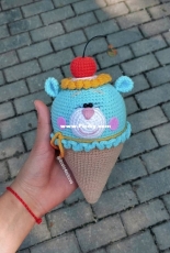 Tatyana/Tatiana Kostochenkova - Ice Cream Bear amigurumi - Translated - Free