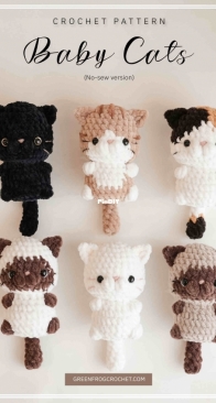Green Frog Crochet - Thuy Anh - Đặng Thùy Anh - Baby Cats No Sew