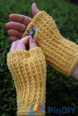 Knotions, Early Fall 2016-Rails Mitts by Rebecca Velasquez-Free