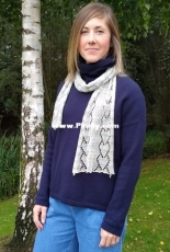 Love you forever scarf by Catriona Stevenson-Free