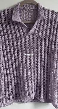 The Hot Mesh Polo v3 by Kevin Haggerty - Designs by PurlJam