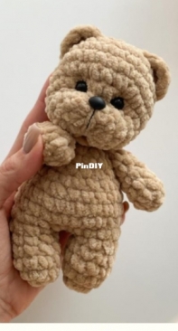 happytoys for you - Anastasia Kuznetsova - Анастасия Кузнецова - Mini Bear - Мини Мишка - Russian