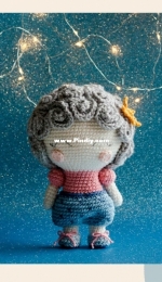 Papillon Feito a Mao - Isis Kranz - Lune Doll - Lune Boneca Lua  - Portuguese