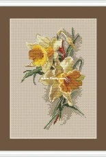 Paradise Stitch - Narcissus by Olga Lankevich