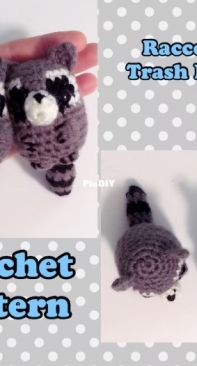 Dipped In Ink Crochet - Sasha N. McElroy - Trash Panda