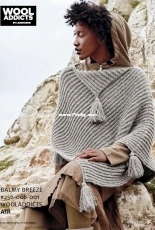Balmy Breeze Poncho by WOOLADDICTS Design Team -English-Dutch-French-German